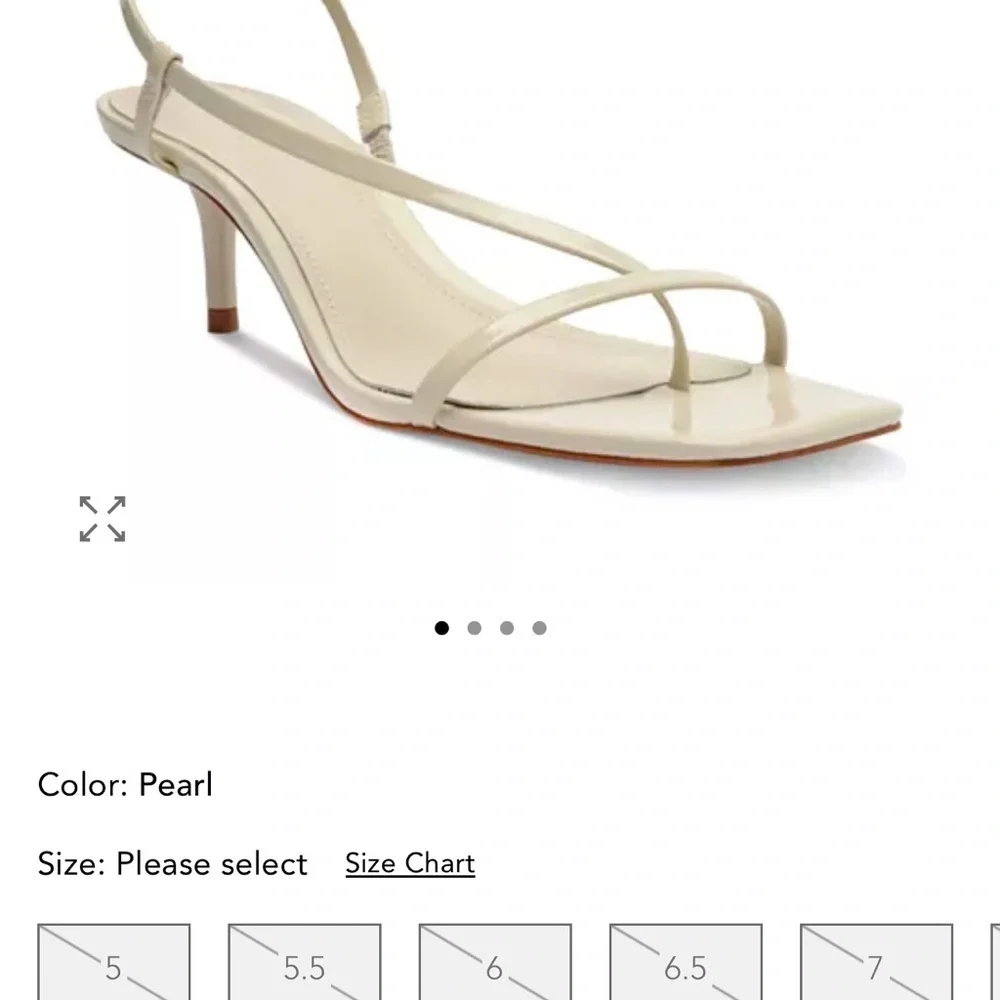 SCHUTZ Heloide Women's Ivory (Pearl) Strappy Heels